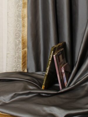 Атлас Mulberry титановый, цена за 1 пог.м