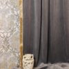 Оксамит Luxor димчасто-сірий темний, ціна за 1 пог.м
