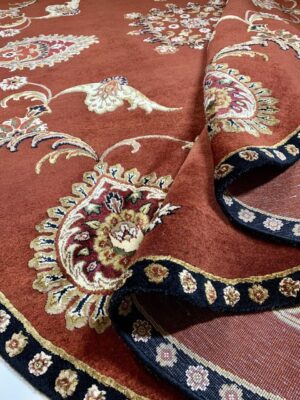 Hearts PSW machine-made oval rug additional photo