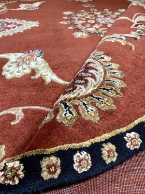 Hearts PSW machine-made oval rug additional photo