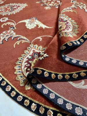 Hearts PSW machine-made oval rug additional photo
