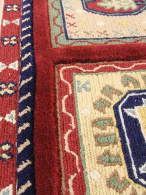 Khesti red handmade rug additional photo