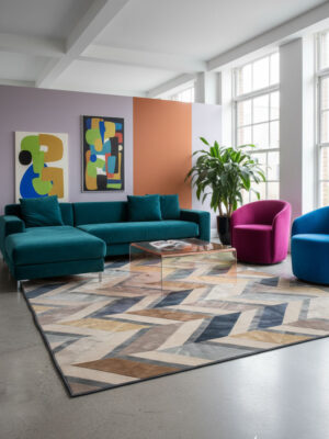 Ковер Hauteur Far art 35834/47734095 в интерьере