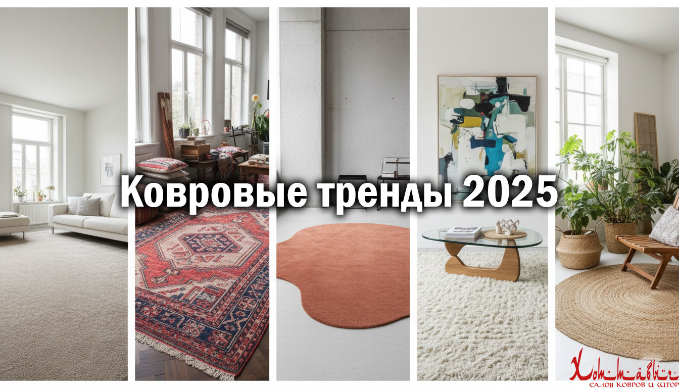 Ковровые тренды ковров 2025