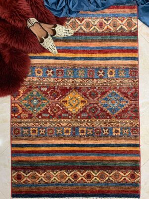 Ковер Килим красний ручной работы дополнительное фото