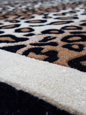 Leopard carpet