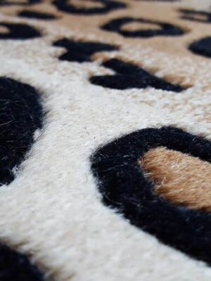 Leopard carpet