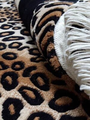 Leopard carpet