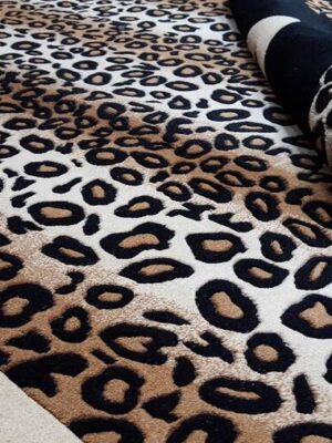 Leopard carpet