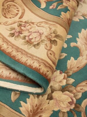 Obusson turquoise oval