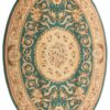 Obusson turquoise oval
