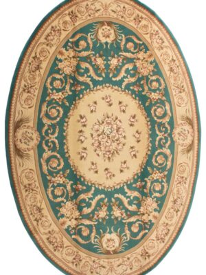 Obusson turquoise oval