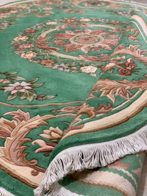 Handmade Green Classic rug additional photo