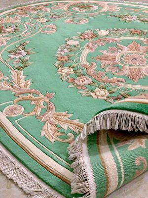 Handmade Green Classic rug additional photo